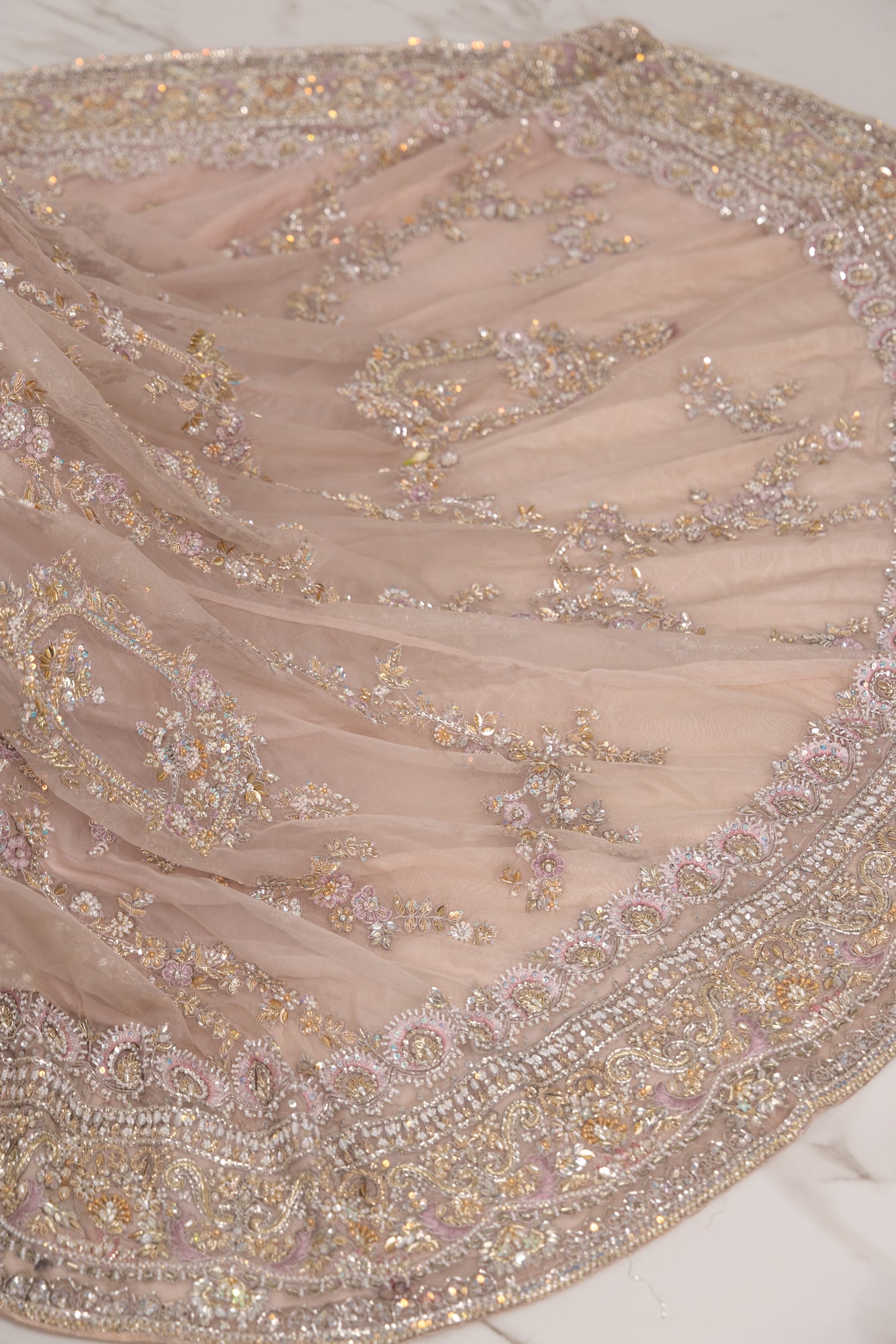 SRB2421 Humsafar - Bridal Trail Outfit - Memsaab Online