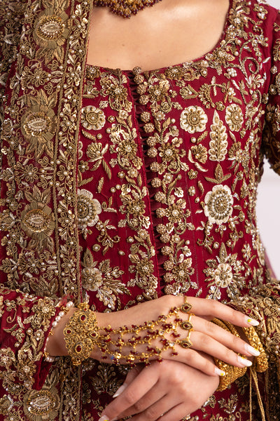 SRB2422 Muntaha - Bridal Farshi Lengha - Memsaab Online