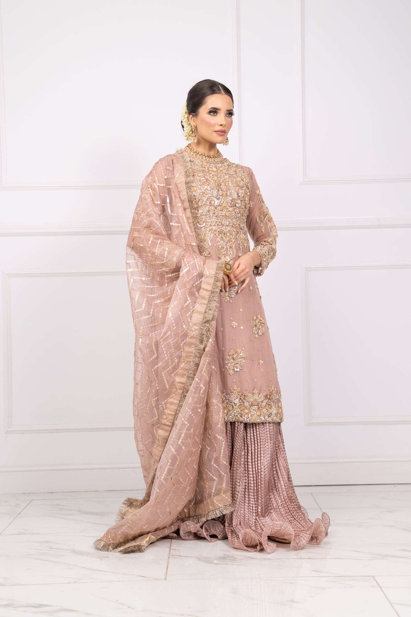 SRB1101 - AAQSA - Mauve Sehrish.B Designer - Memsaab Online