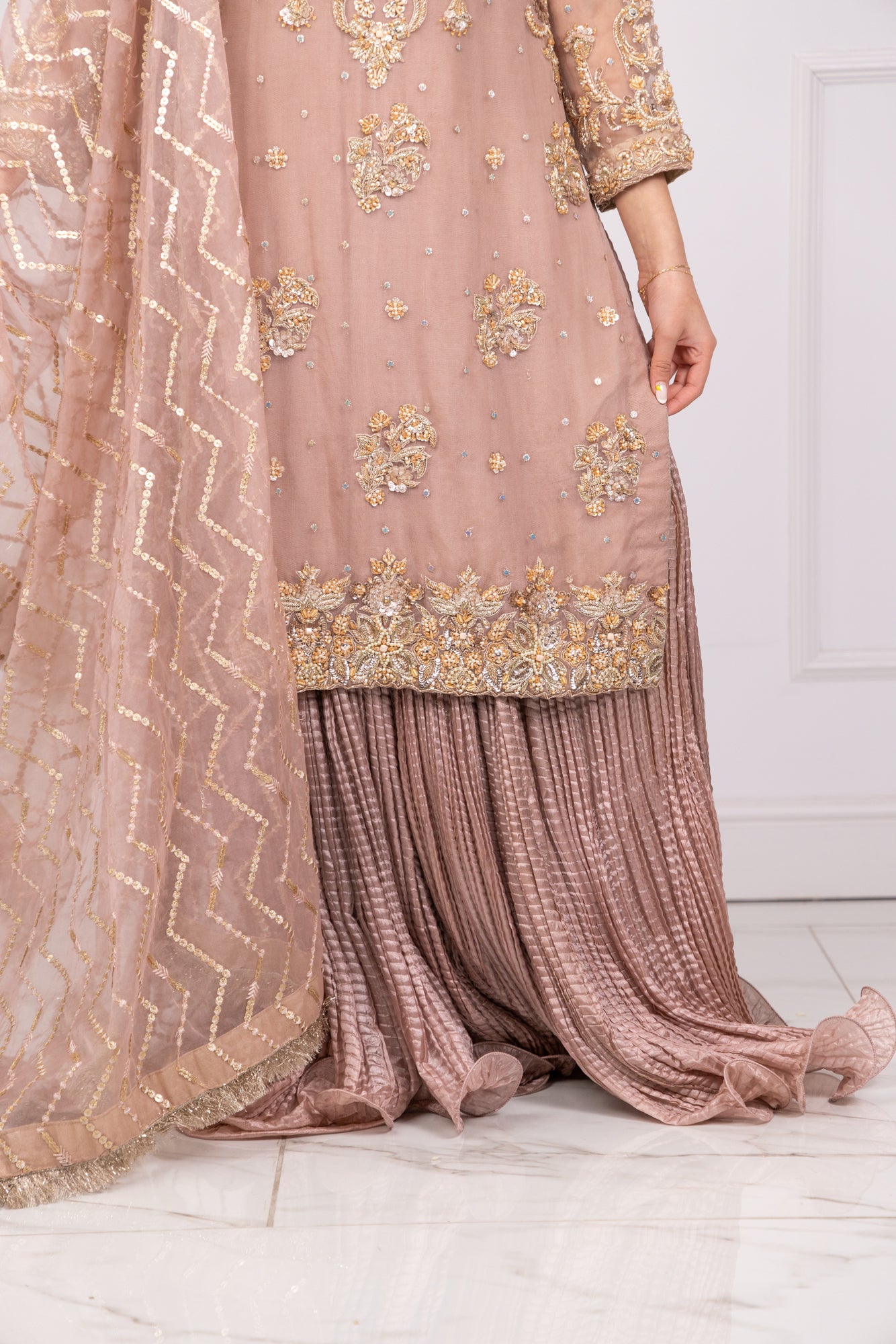 SRB1101 - AAQSA - Mauve Sehrish.B Designer - Memsaab Online