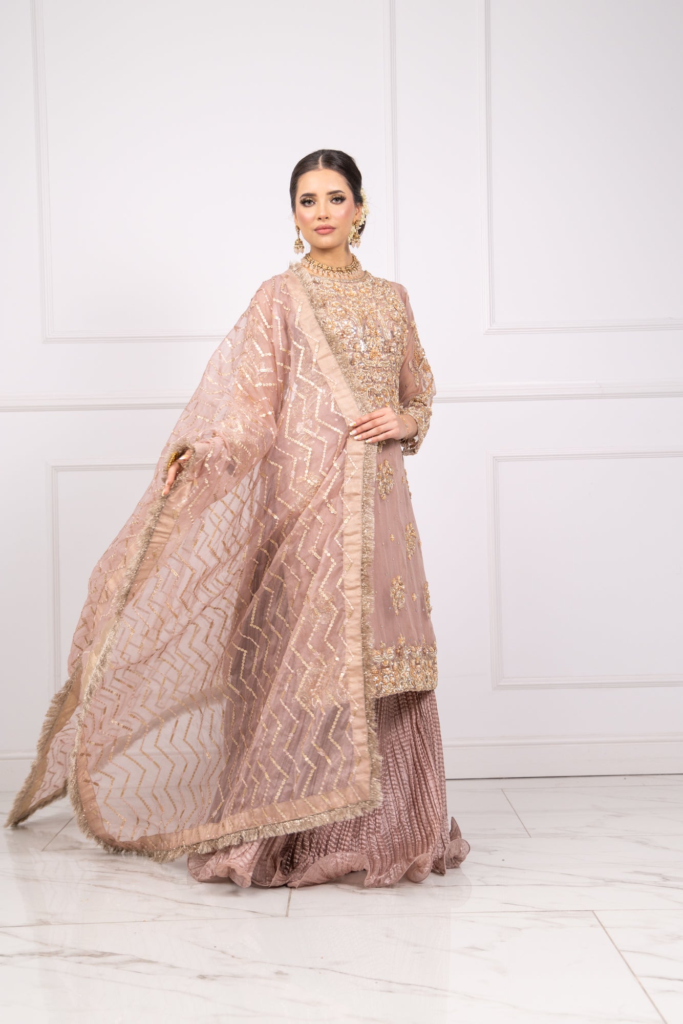 SRB1101 - AAQSA - Mauve Sehrish.B Designer - Memsaab Online