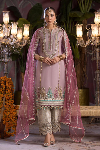 P-258 - Mauve - Readymade - Khuda Baksh Suit - Memsaab Online