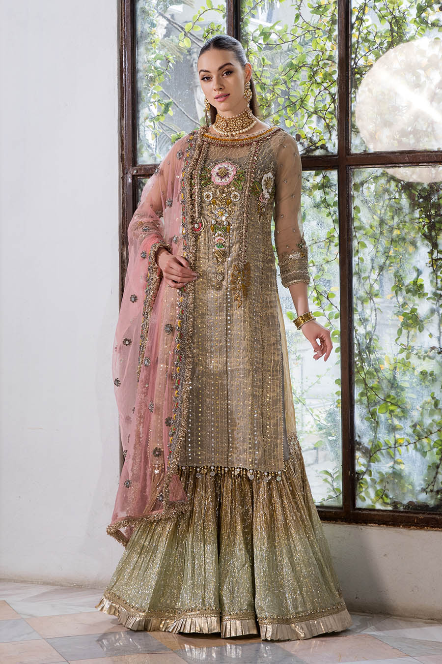 P-278 - Readymade - Khuda Ameer Ouftit - Memsaab Online