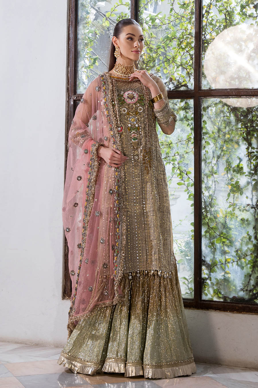 P-278 - Readymade - Khuda Ameer Ouftit - Memsaab Online