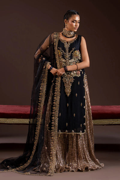 P-280 - Black - Readymade - Khuda Ameer Creations 2025 - Memsaab Online