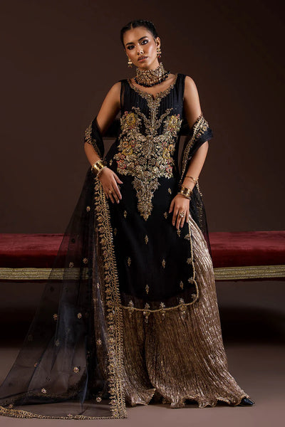 P-280 - Black - Readymade - Khuda Ameer Creations 2025 - Memsaab Online