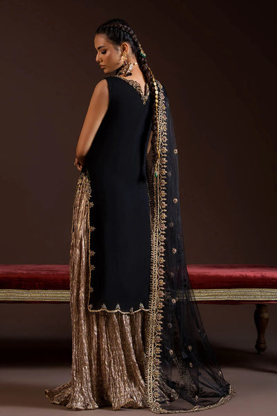 P-280 - Black - Readymade - Khuda Ameer Creations 2025 - Memsaab Online