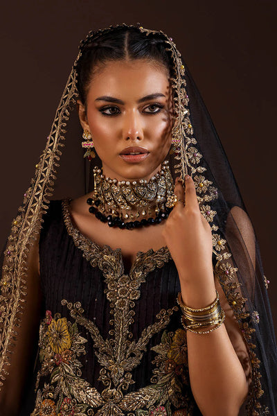 P-280 - Black - Readymade - Khuda Ameer Creations 2025 - Memsaab Online