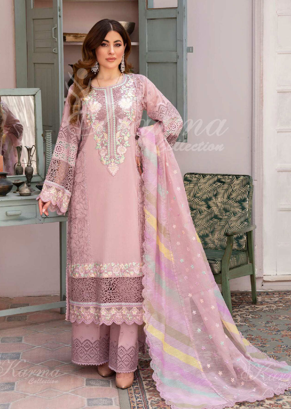 KC-1369-C - Readymade - Mah-E-Rooh Collection by Karma 2024 - Memsaab Online