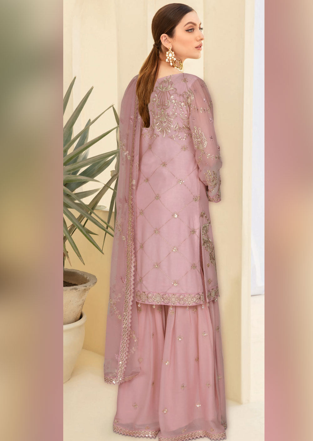 WA-377-F - Readymade - Ramsha Suit 2024 - Memsaab Online