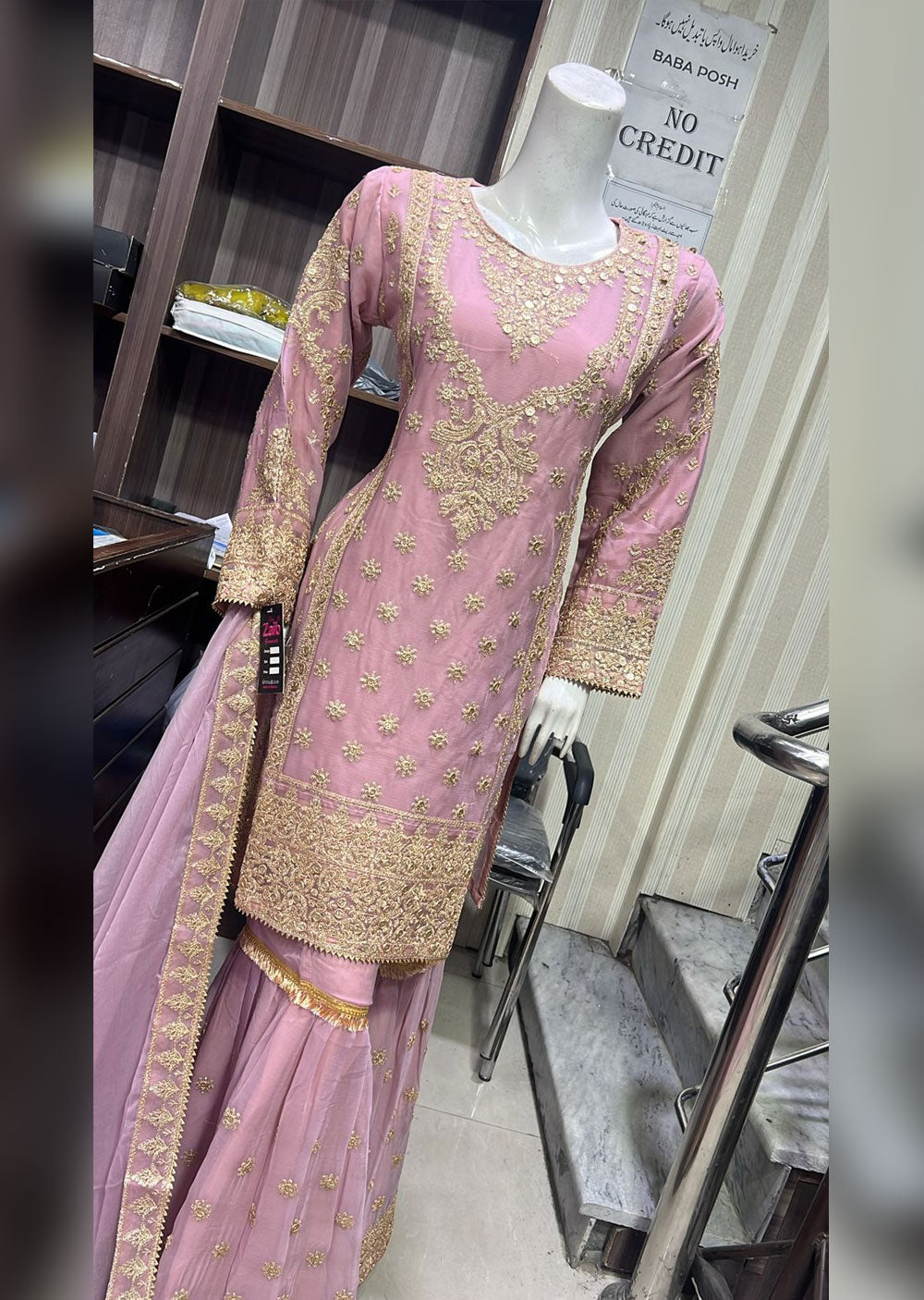 BPH-03 - Pink - Readymade Posh Suit 2024 - Memsaab Online