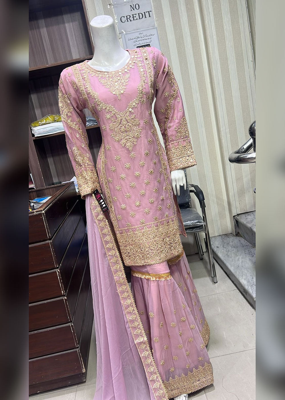 BPH-03 - Pink - Readymade Posh Suit 2024 - Memsaab Online