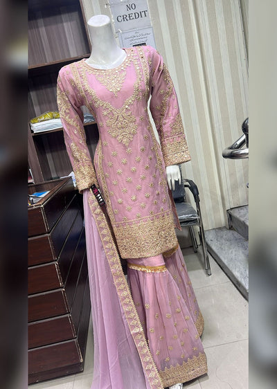 BPH-03 - Pink - Readymade Posh Suit 2024 - Memsaab Online