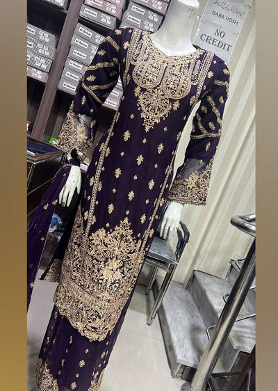 SHPS-01 - B - Sha Zaib Readymade Suit - Memsaab Online