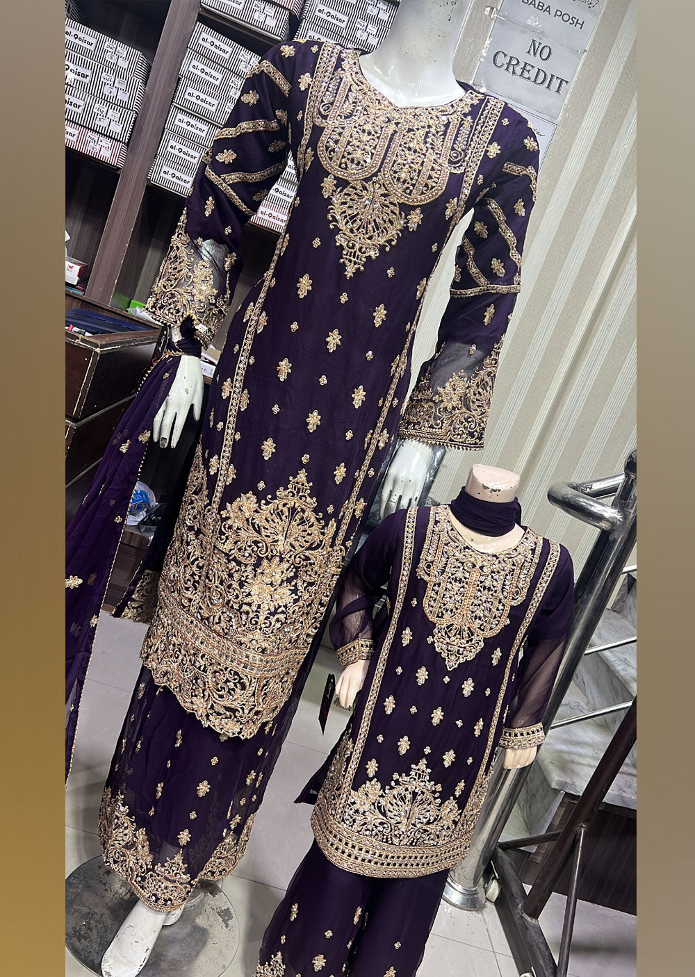 SHPS-01 - B - Sha Zaib Readymade Suit - Memsaab Online