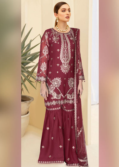 WA-377-A - Readymade - Ramsha Suit 2024 - Memsaab Online