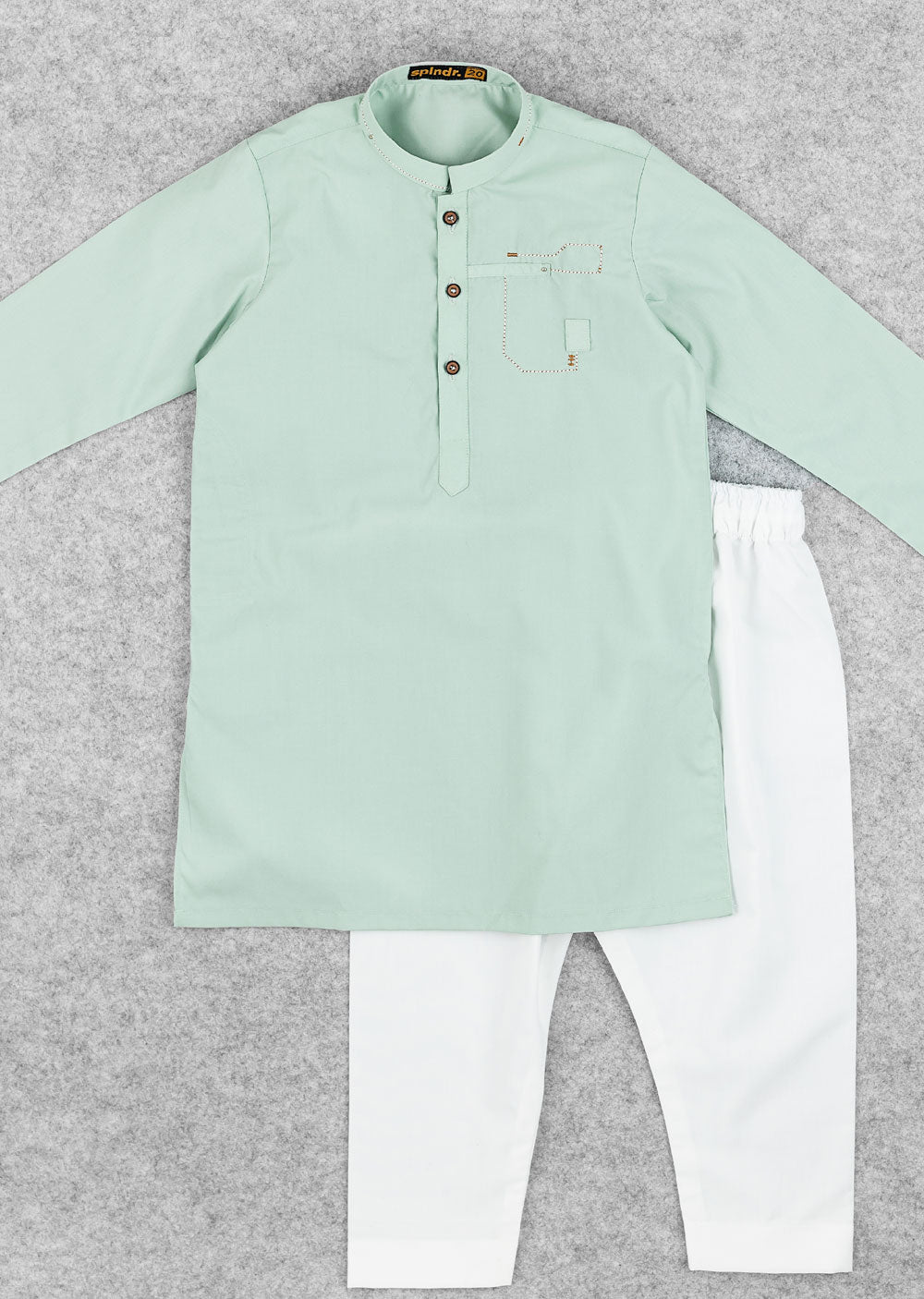 SPL1008 Readymade Mint Boys Kurta Pajama - Memsaab Online