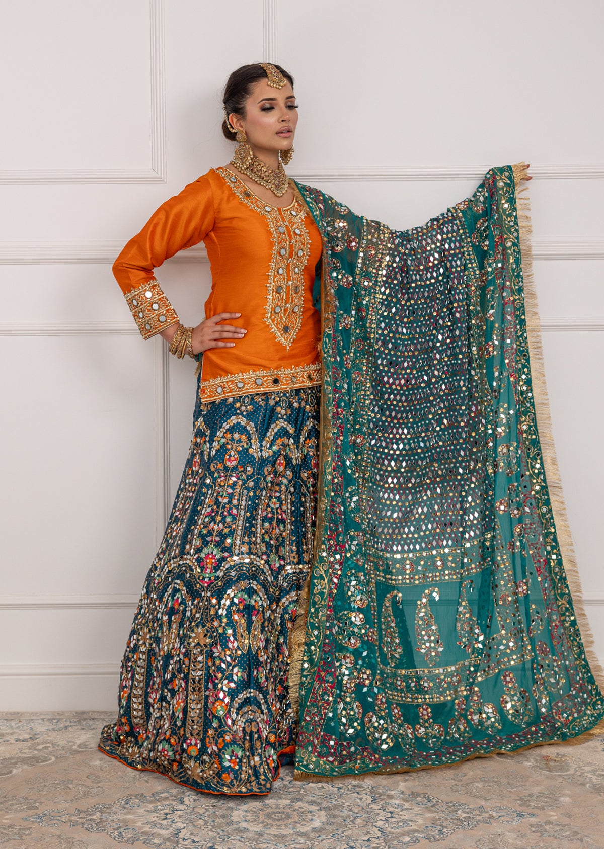 SRB1215 - Dilbar - Sehrish.B Designer - Memsaab Online