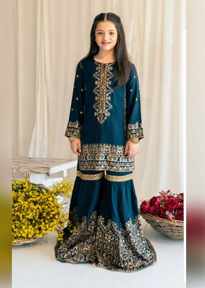 Saman - Readymade - Kids Suit by Garnet 2022 - Memsaab Online