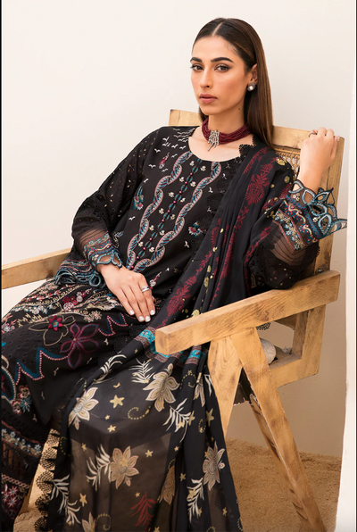 Z-702R Readymade Ramsha Andaaz Luxury Lawn - Memsaab Online