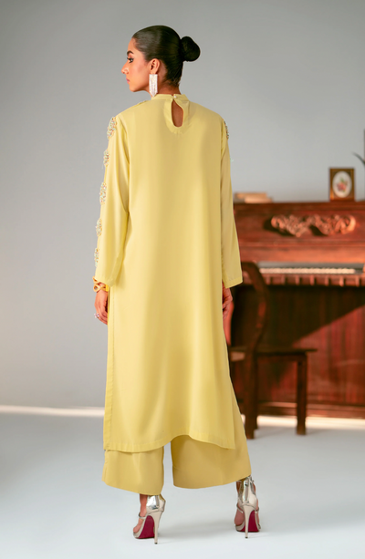 MS-24209 APPLE GREEN - Readymade - Pret Eid Collection 2024 - Memsaab Online