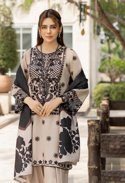Ran-02-Readymade- Rania.H LINEN Collection 2025 - Memsaab Online