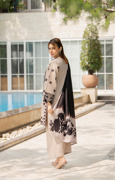 Ran-02-Readymade- Rania.H LINEN Collection 2025 - Memsaab Online