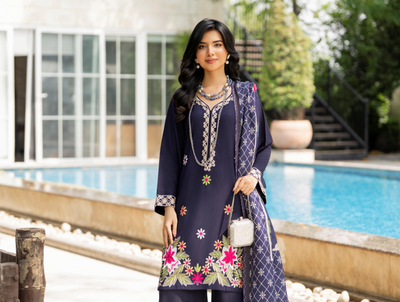 Ran-03-Readymade- Rania.H LINEN Collection 2025 - Memsaab Online
