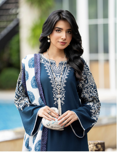 Ran-05-Readymade- Rania.H LINEN Collection 2025 - Memsaab Online