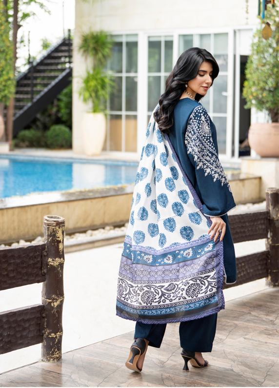 Ran-05-Readymade- Rania.H LINEN Collection 2025 - Memsaab Online