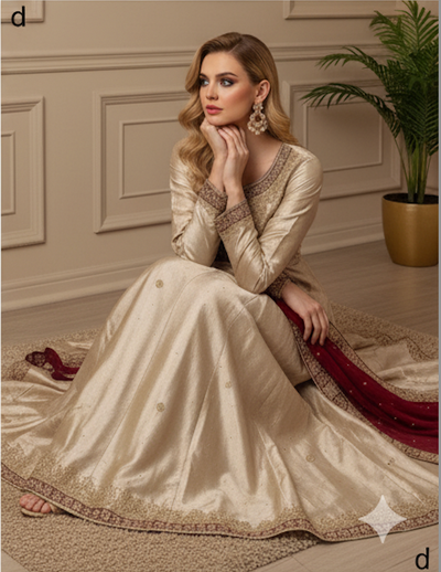 SRB3237 - Skin - Sehrish B Design 2025 - Memsaab Online