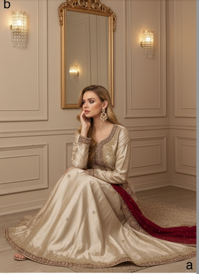 SRB3237 - Skin - Sehrish B Design 2025 - Memsaab Online