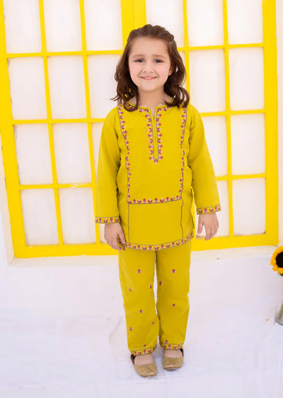 Sunlee - Readymade Kids Suit by Garnet 2024 - Memsaab Online