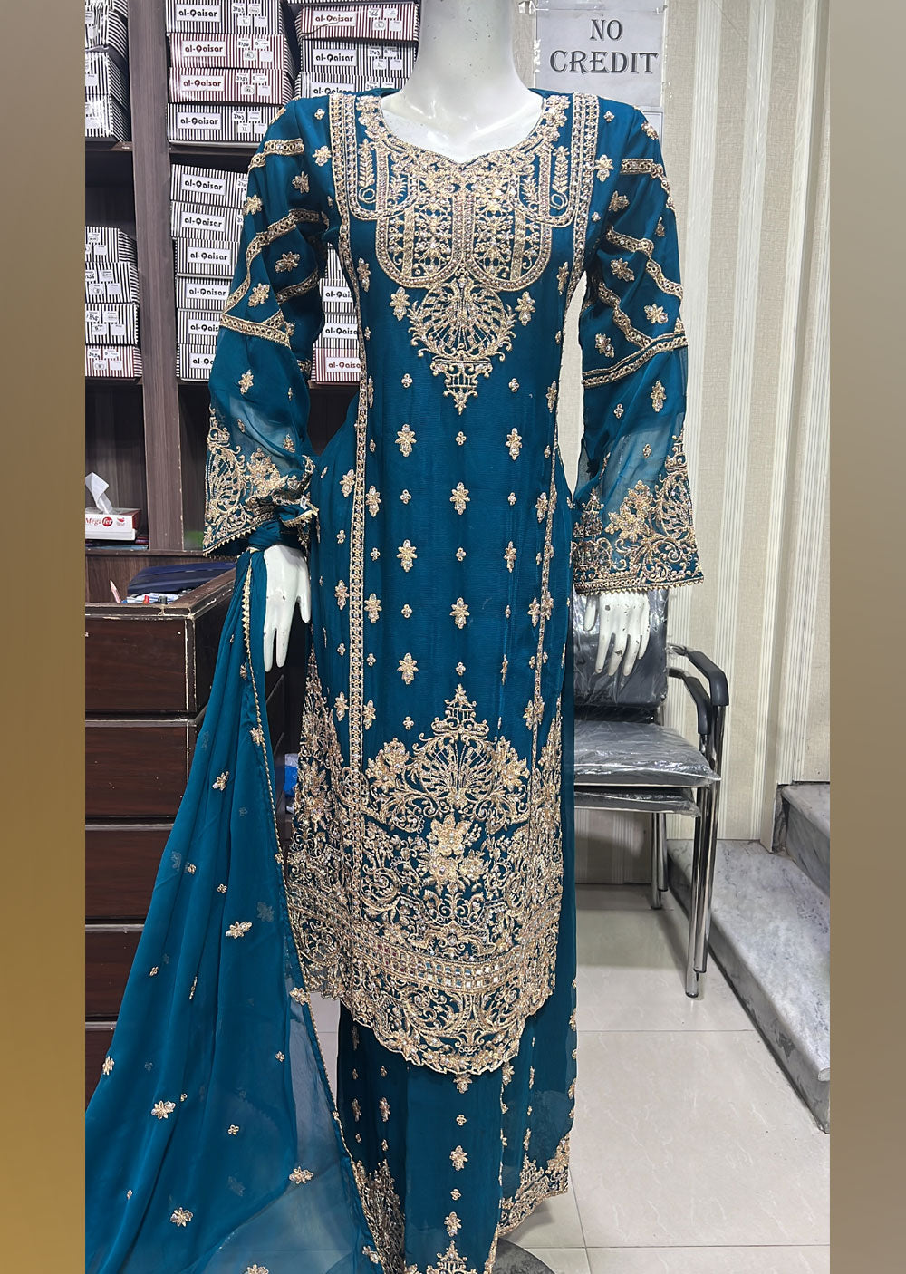 SHPS-01 - C - Sha Zaib Readymade Suit - Memsaab Online