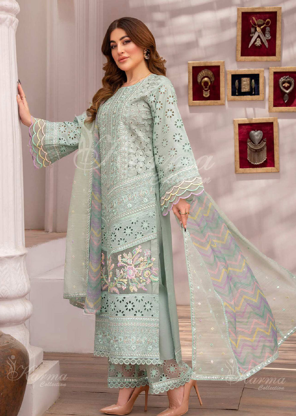 KC-1370-C - Readymade - Mah-E-Rooh Collection by Karma 2024 - Memsaab Online