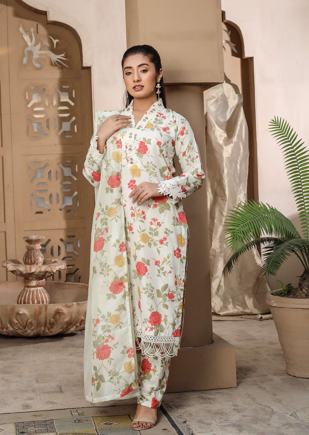 ATR-1905 - S.Prints - Cotton Silk - Memsaab Online