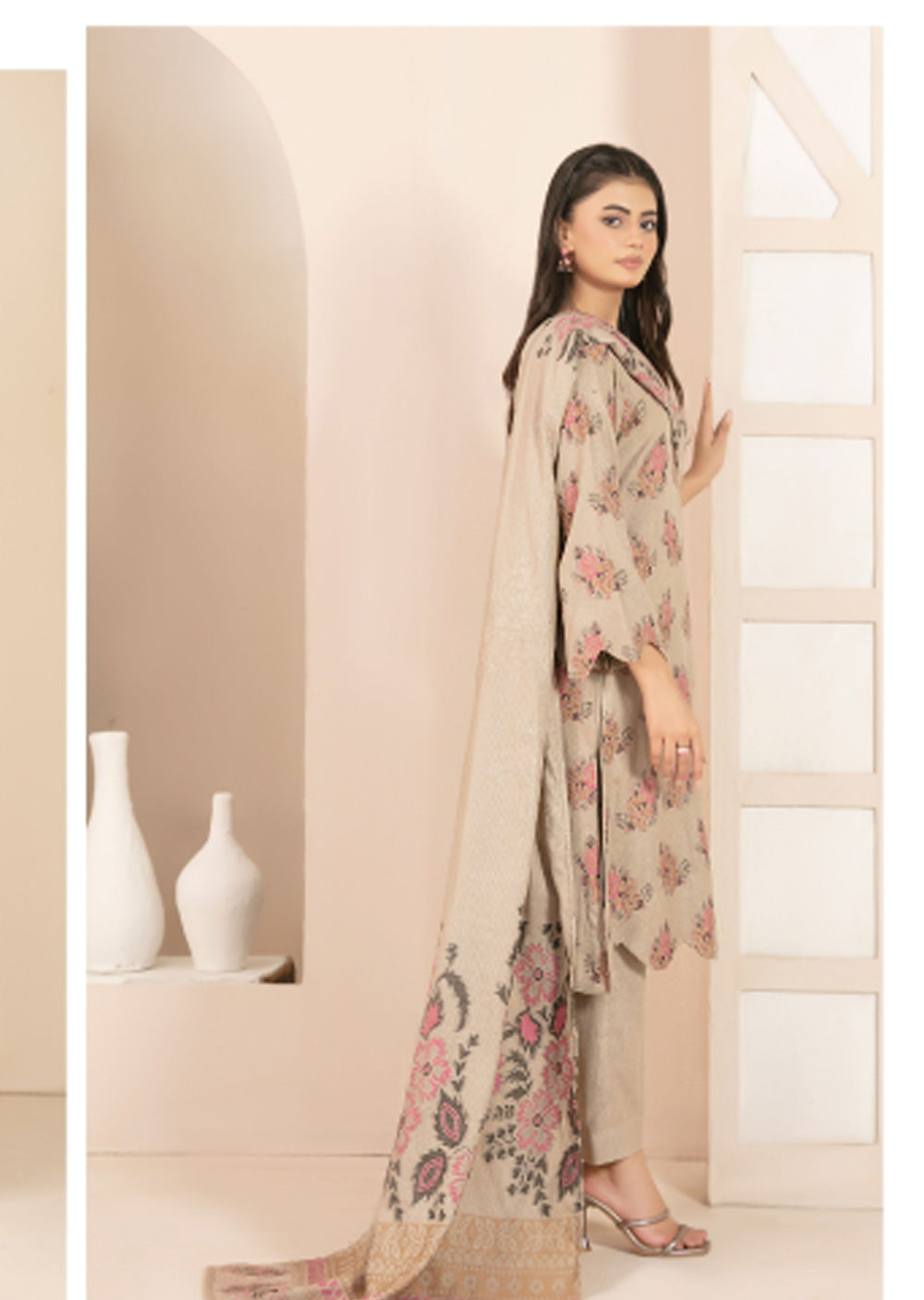 TWD-4701 - Lehr Tawakkal UNStitched Suit - Memsaab Online