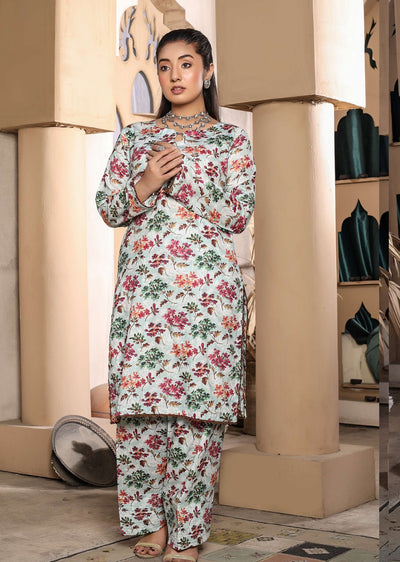 BUT-104 - Mint - S.Prints Printed Lawn Co-ords - Memsaab Online