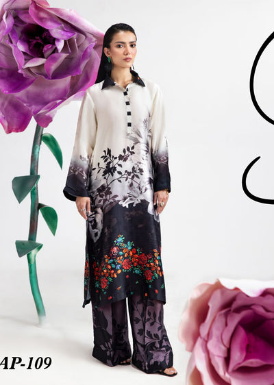 AP109 Afsana - Silk Print Edit - Memsaab Online