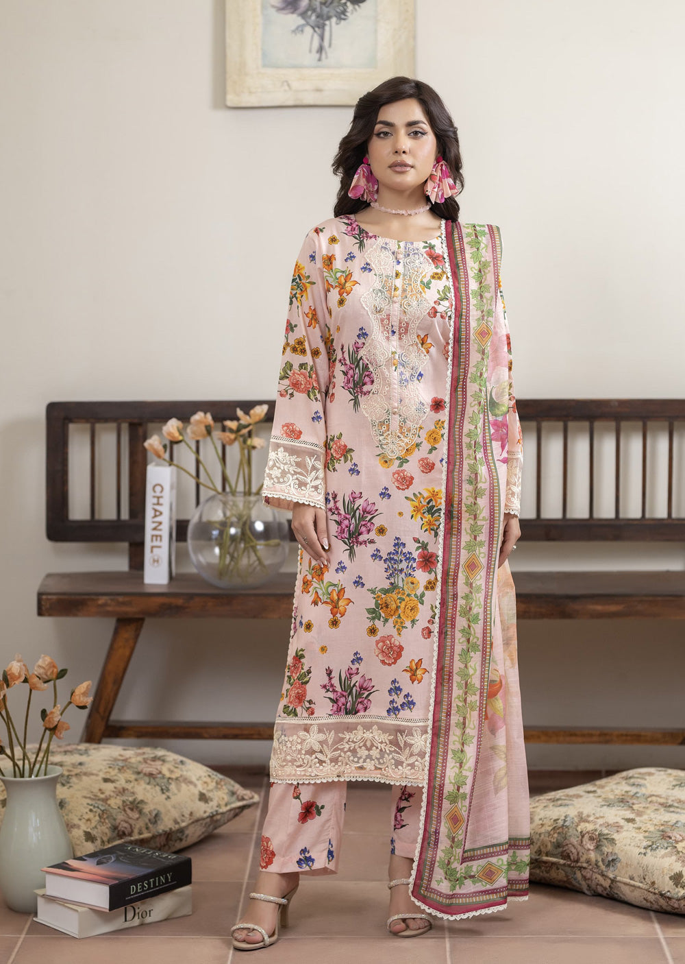 HRM14 - Readymade Memsaab Formal Cotton Suit - Memsaab Online