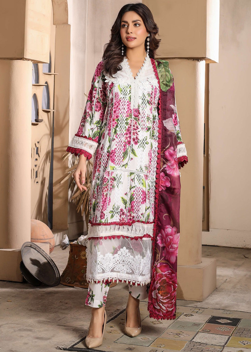 AL-899 Readymade Allys Formal Outfit) - Memsaab Online