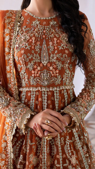 AYLN-02 SAFFRON Readymade Collection by AYLIN 2025 - Memsaab Online