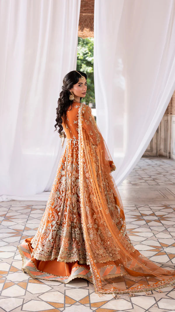AYLN-02 SAFFRON Readymade Collection by AYLIN 2025 - Memsaab Online