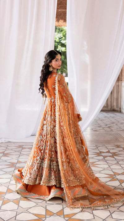AYLN-02 SAFFRON Readymade Collection by AYLIN 2025 - Memsaab Online