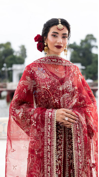 AYLN-06 SCARLET Readymade Collection by AYLIN 2025 - Memsaab Online