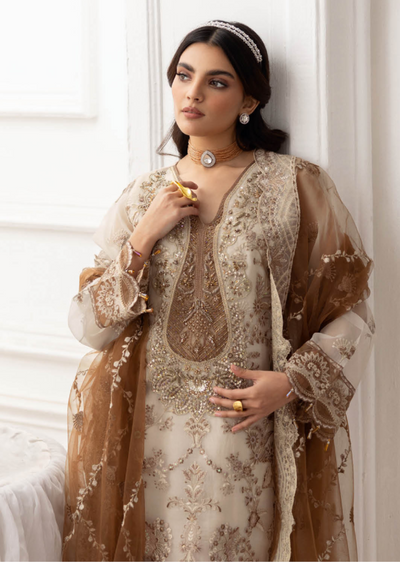 P-209- Unstitched - Dastoor by Ramsha Luxury Lawn Vol 2 - Memsaab Online