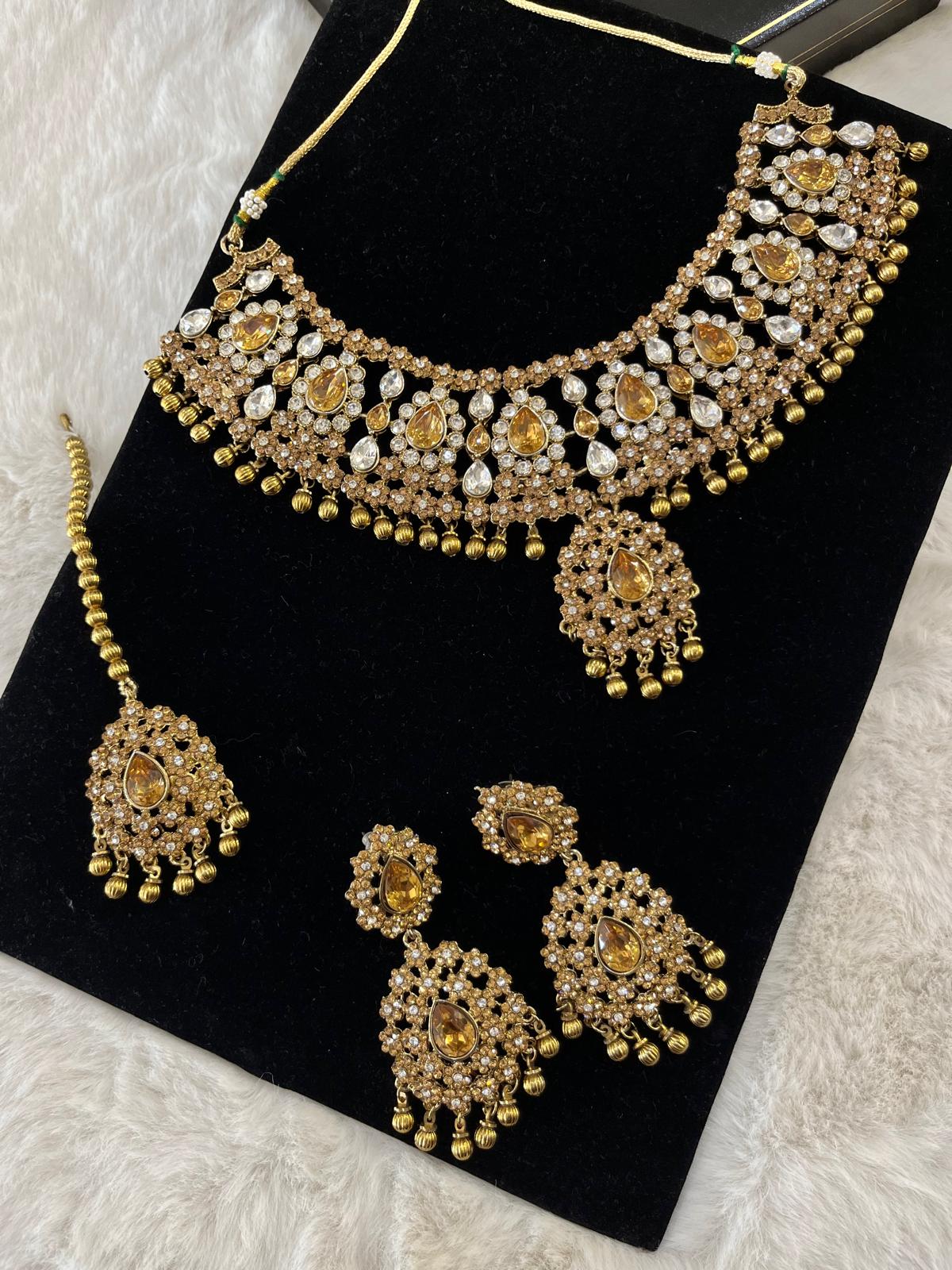 JBM10 Gold Necklace set - Memsaab Online