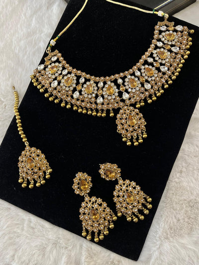 JBM10 Gold Necklace set - Memsaab Online