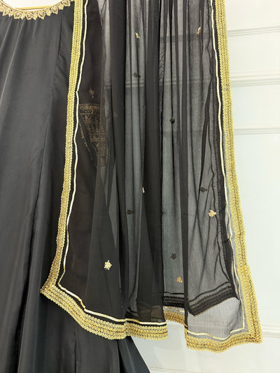 SRB3242- MORNI- Black - Sehrish B Design 2025 - Memsaab Online