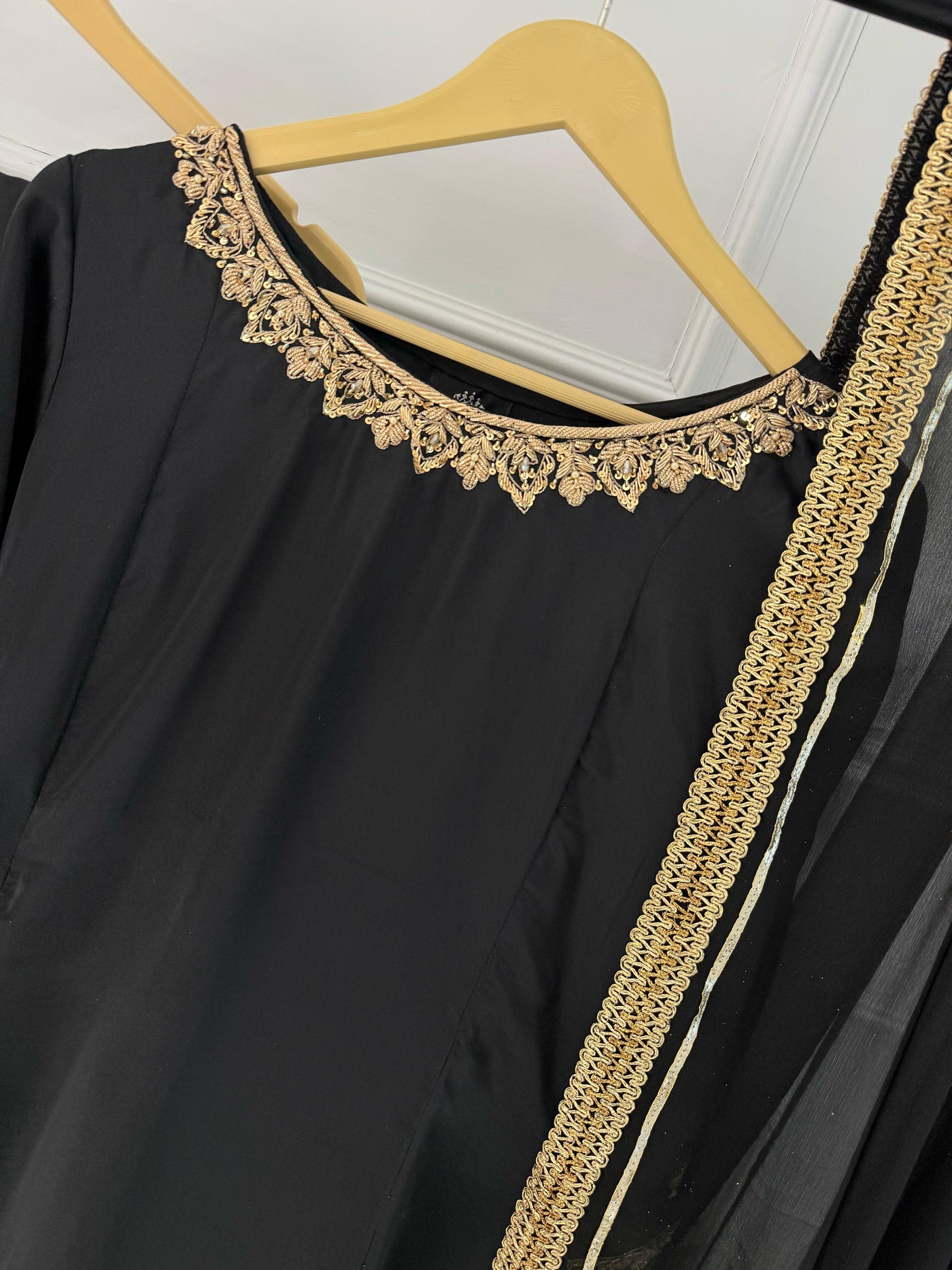 SRB3242- MORNI- Black - Sehrish B Design 2025 - Memsaab Online